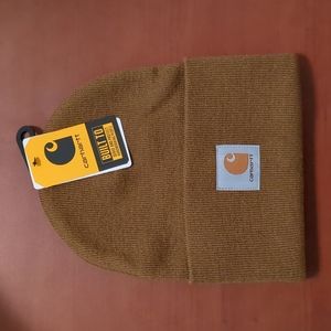 NWT Carhartt beanie brown